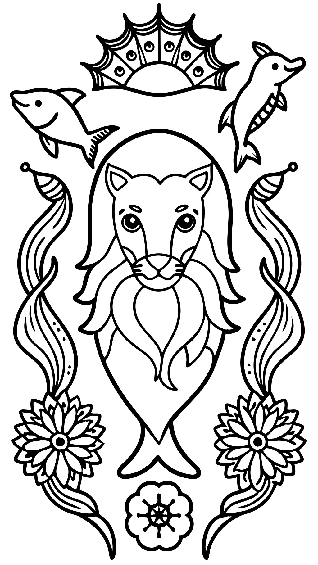 adult coloring book pages animals